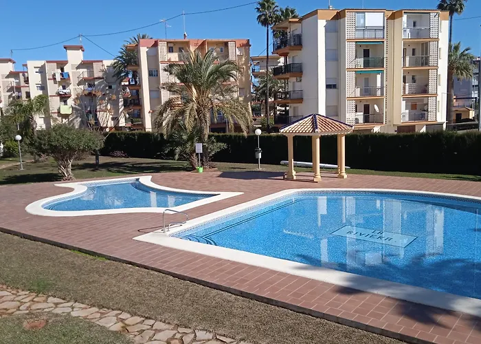 La Riviera - Vista Piscina- Serviden デニア